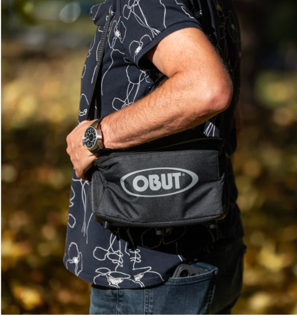 Sac Reporter 3 Boules Obut — Noir & Gris
