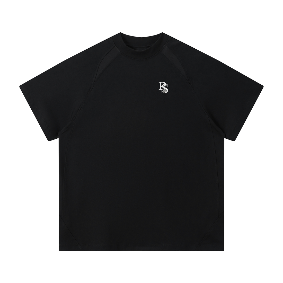 T-Shirt Performance Pétanque Sportif noir, tenue légère idéale pour l'entraînement à la pétanque