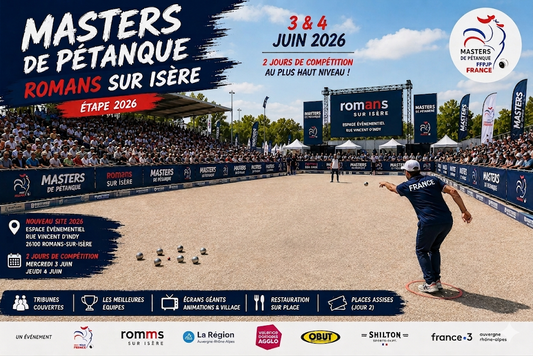 Master de Pétanque Romans-sur-Isère : Rocher battu d’entrée et fanny historique