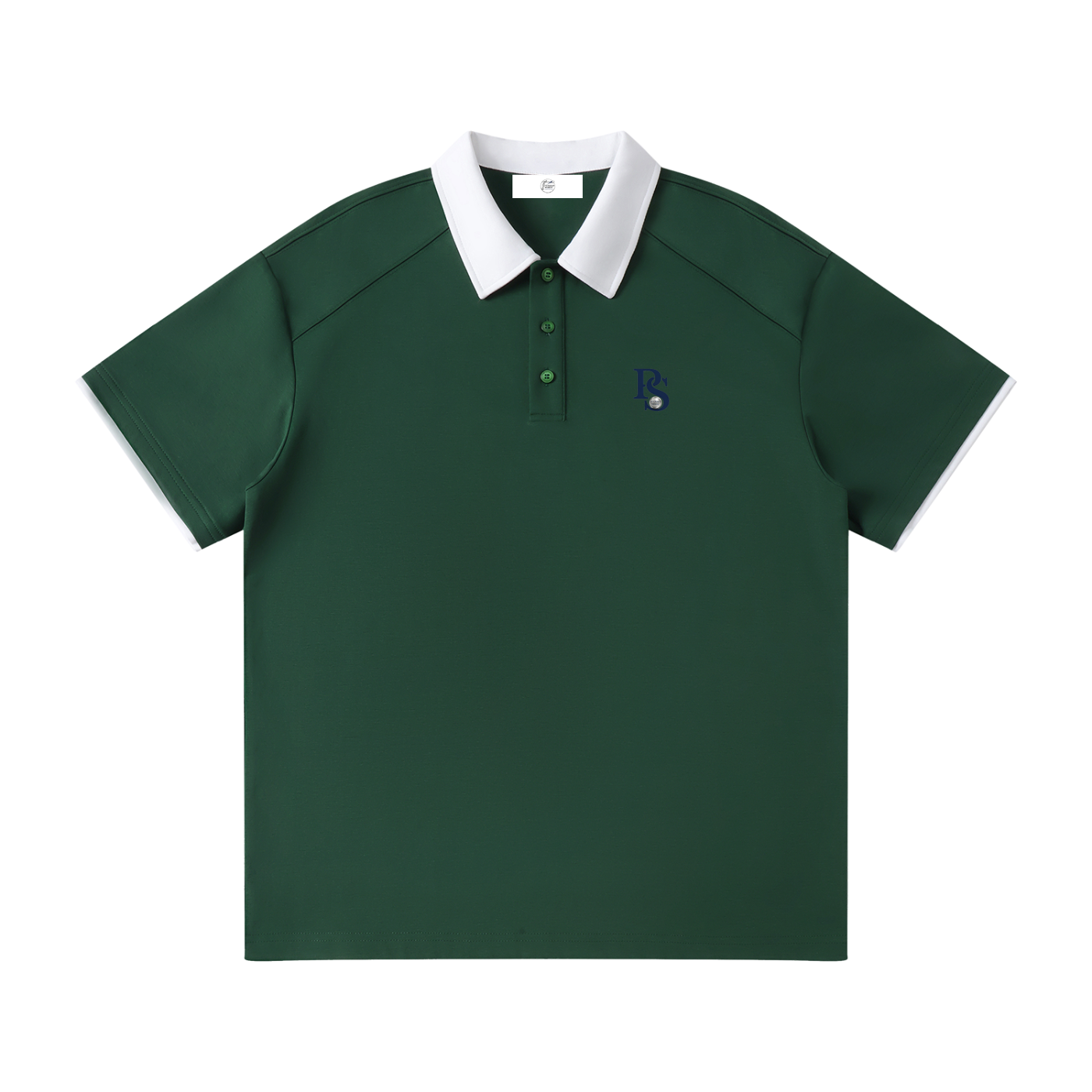 Contrast Collar Raglan Polo Shirt — Sporty Pétanque