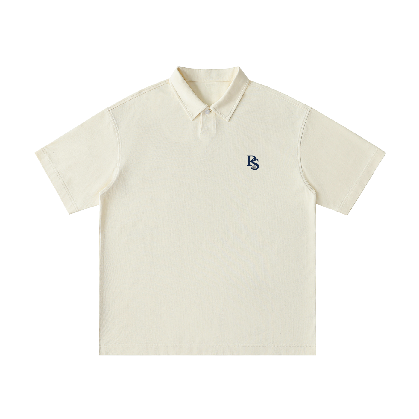 Polo Coton Manches Courtes Ample