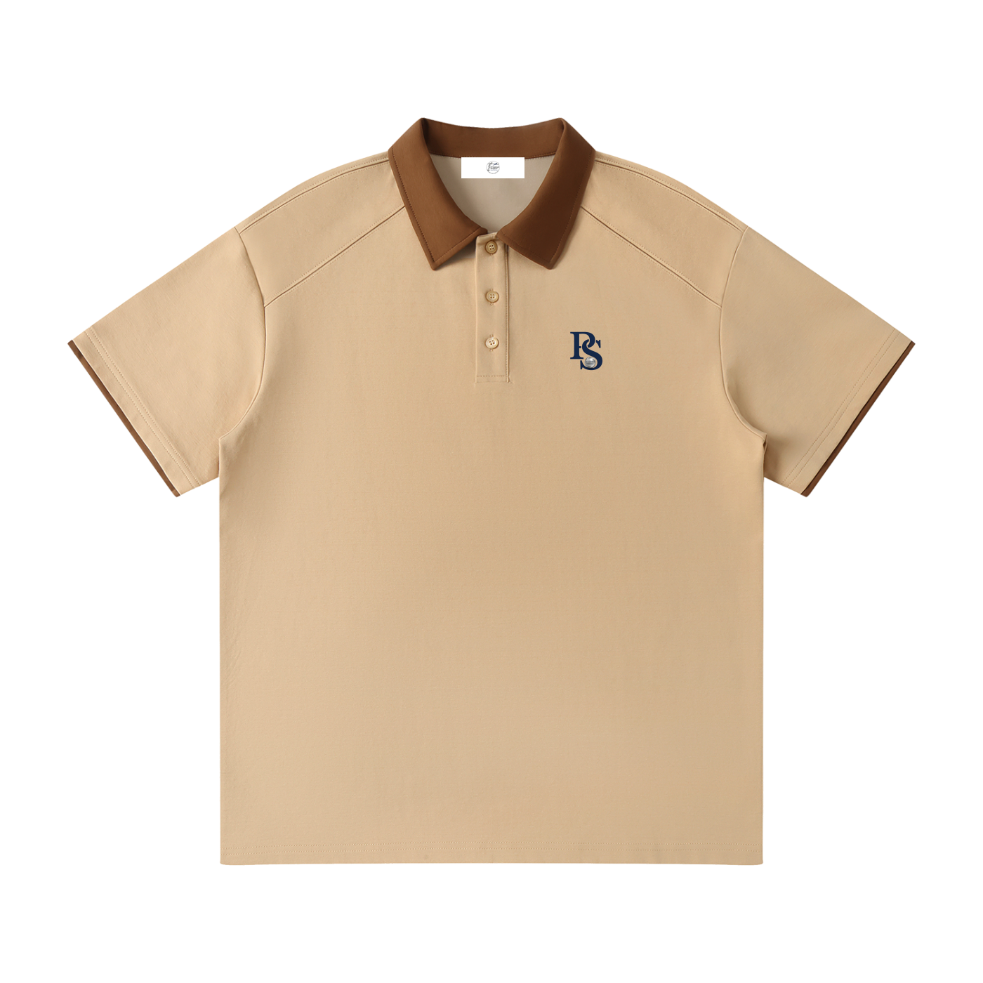 Contrast Collar Raglan Polo Shirt — Sporty Pétanque