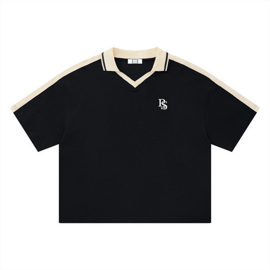 Polo Color Block Unisexe — Pétanque Sportif