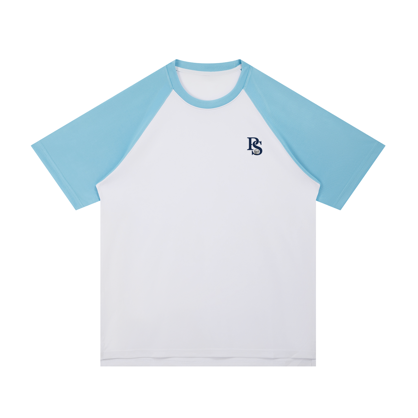 T-shirt Mesh Raglan Contrasté — Pétanque Sportif