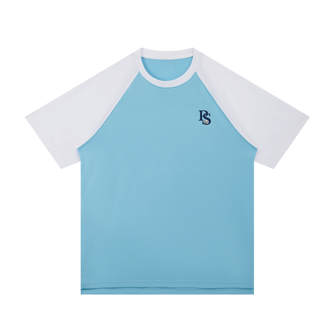 T-shirt Mesh Raglan Contrasté — Pétanque Sportif