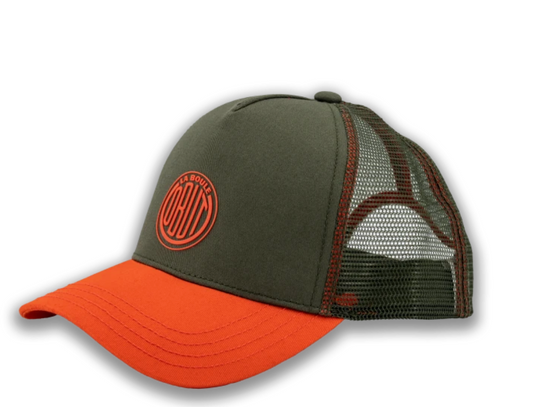 Casquette Obut Kaki Logo Vintage Orange