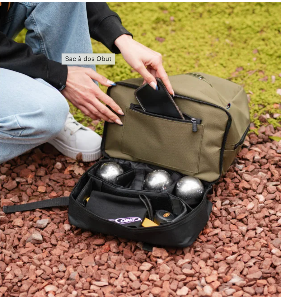 Sac à dos Obut Pétanque Kaki
