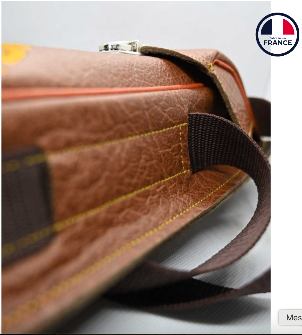 Sacoche Cuir Véritable Longue MS Pétanque