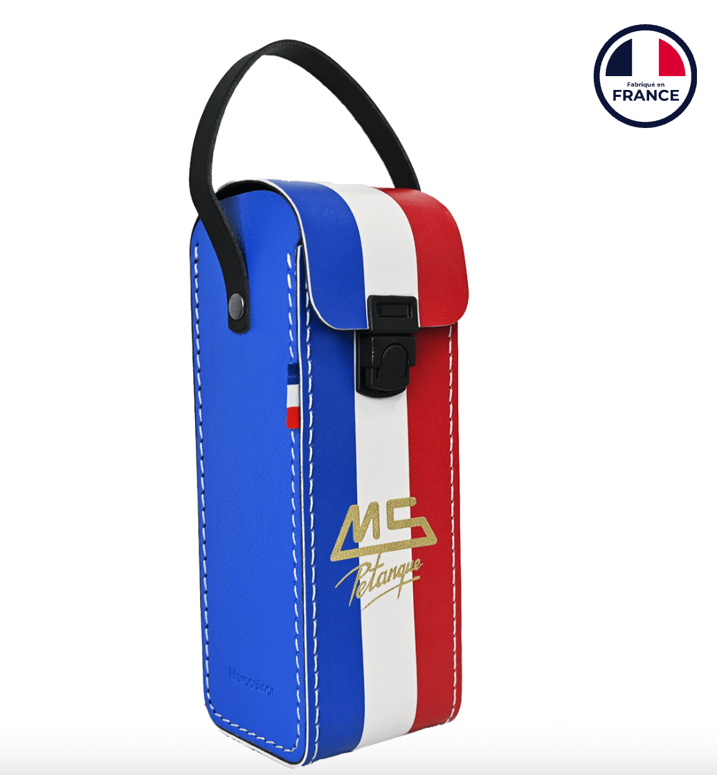 Étui MS Pétanque Bleu Blanc Rouge