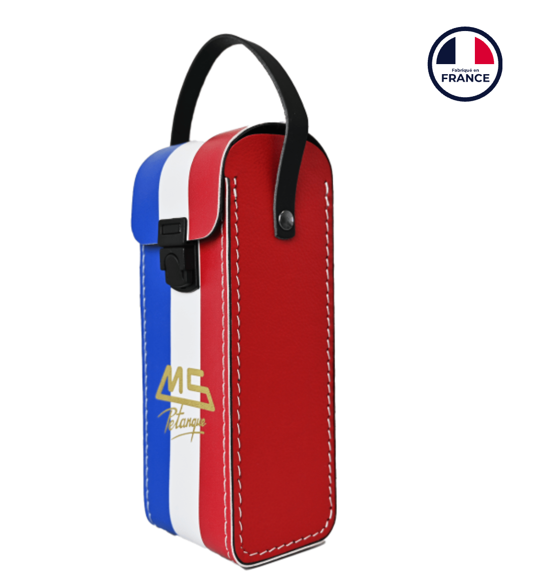 Étui MS Pétanque Bleu Blanc Rouge