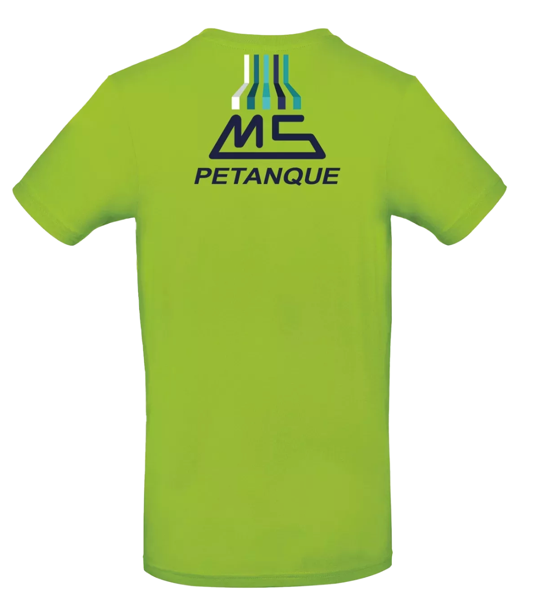 T-shirt MS Pétanque Col Rond Vert