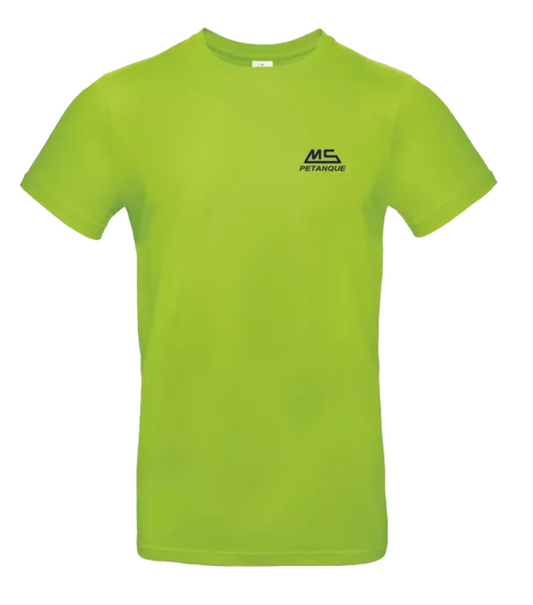 T-shirt MS Pétanque Col Rond Vert