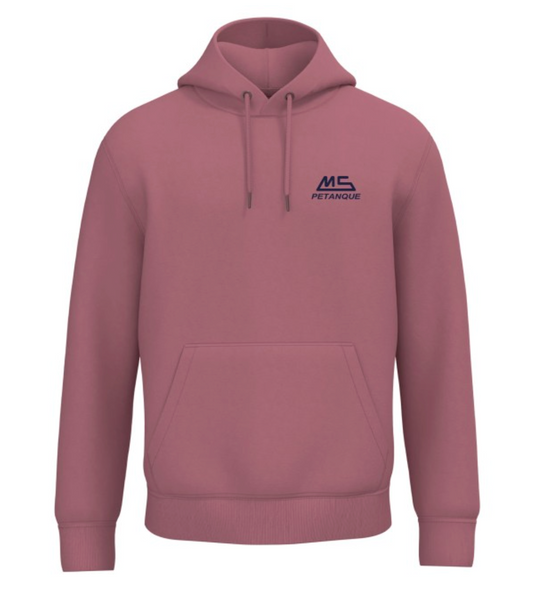 Sweat à Capuche MS Pétanque Rose 2026