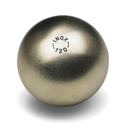 Jeu de 3 Boules La Boule Bleue — Inox 120 Demi-tendre