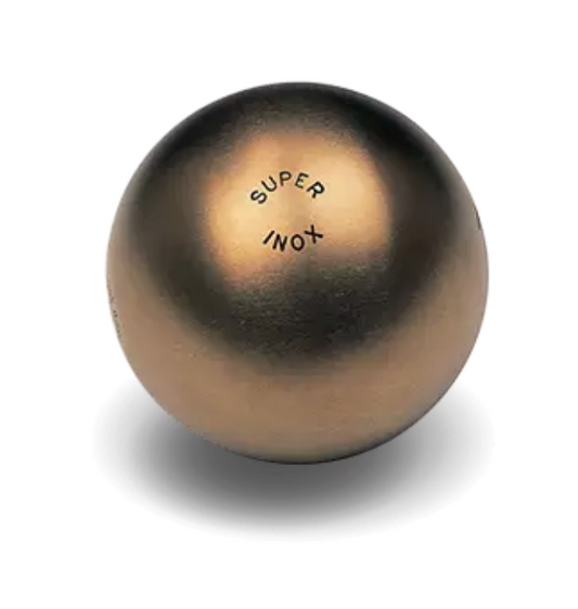 Jeu de 3 Boules La Boule Bleue — Super Inox 125 Demi-dure