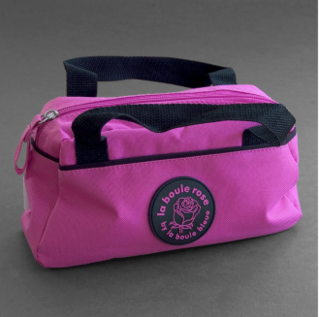 Jeu de 3 Boules La Boule Rose — Carbone 120 Demi-tendre — Édition Collector