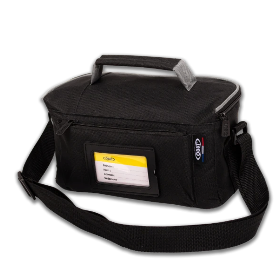 Sac Reporter 3 Boules Obut — Noir & Gris