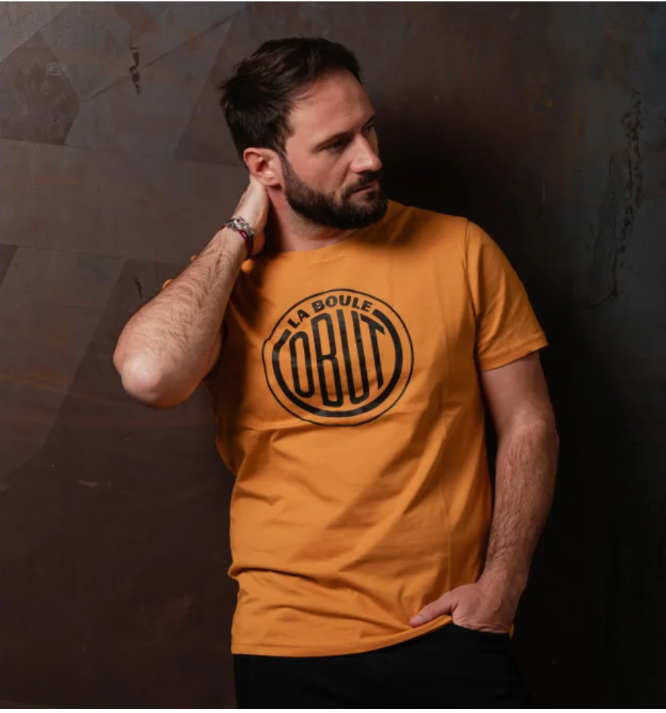 T-Shirt Homme Moutarde La Boule Obut