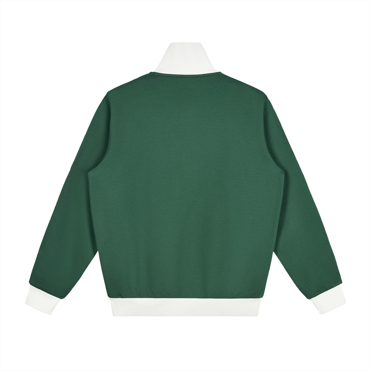 Veste de Survêtement Molletonnée à Bandes Latérales Contrastées