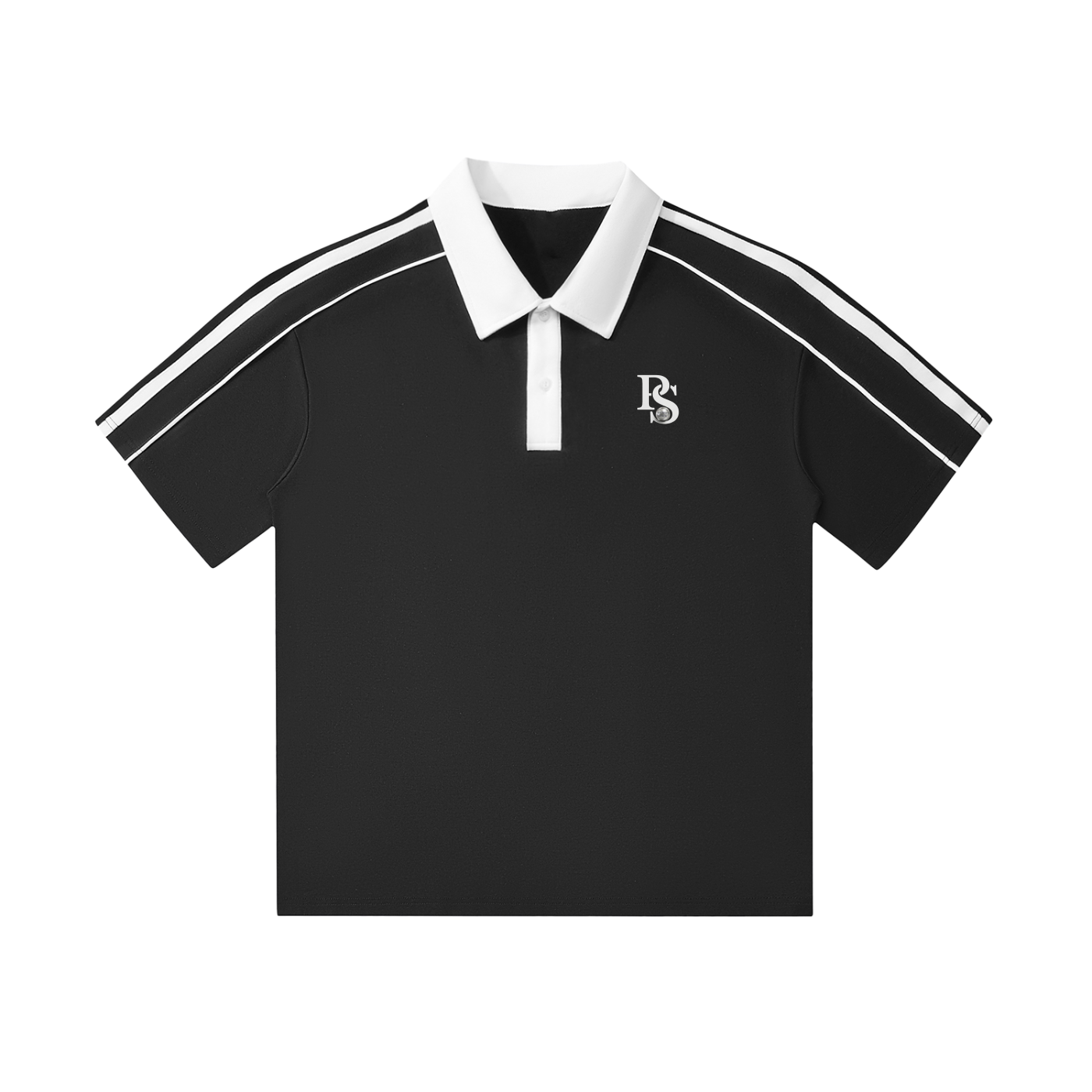 Polo Col Contrasté — Pétanque Sportif