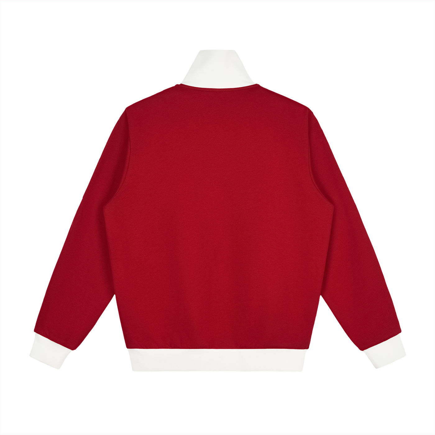 Veste de Survêtement Molletonnée à Bandes Latérales Contrastées