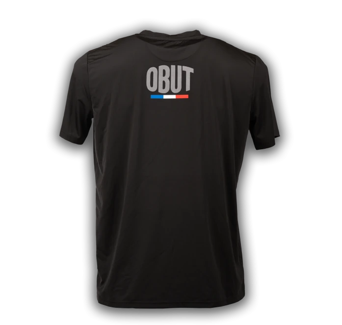 Maillot T-Shirt OBUT – vue dos avec logo OBUT et drapeau français
