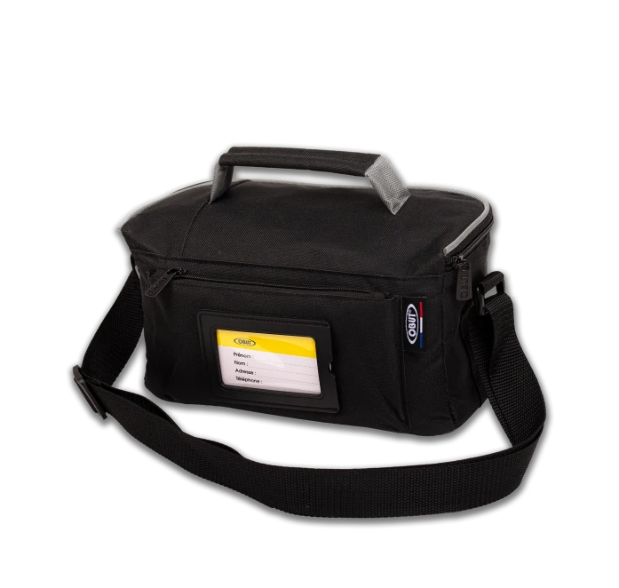 Sac Reporter 3 Boules Obut — Noir & Gris