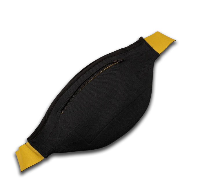 Sacoche banane OBUT 3 boules – vue ouverte
