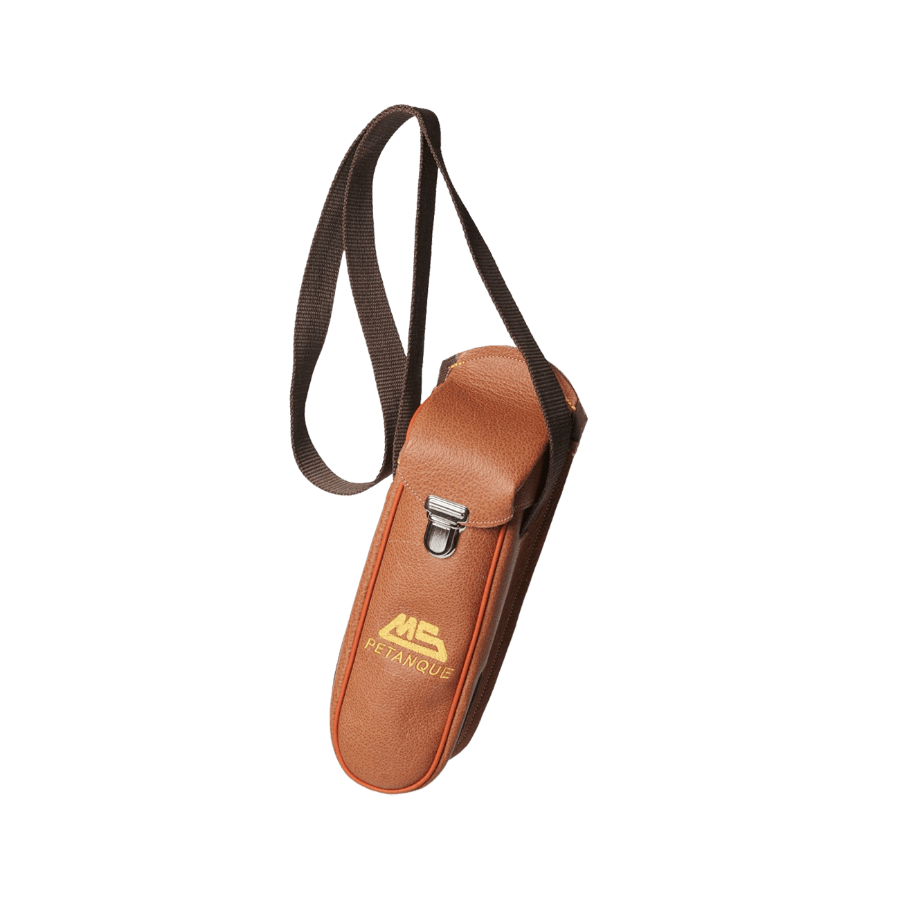 Sacoche Cuir Véritable Longue MS Pétanque