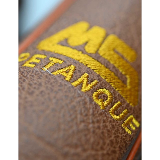 Sacoche Cuir Véritable Longue MS Pétanque