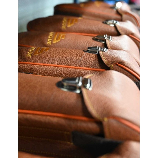 Sacoche Cuir Véritable Longue MS Pétanque