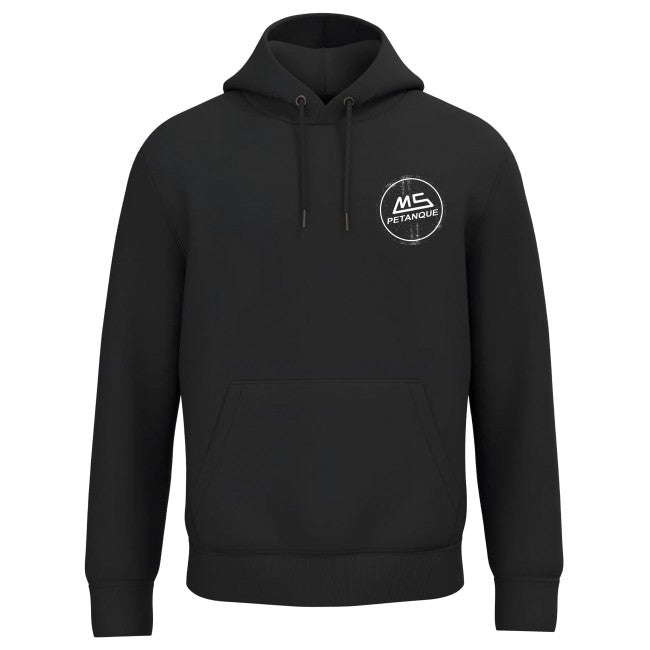 Sweat à Capuche MS Pétanque Noir 2026