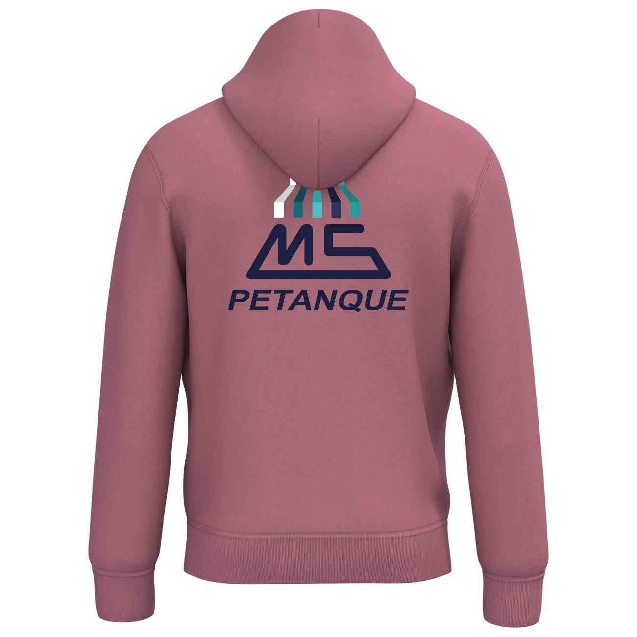 Sweat à Capuche MS Pétanque Rose 2026
