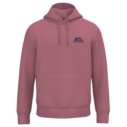 Sweat à Capuche MS Pétanque Rose 2026
