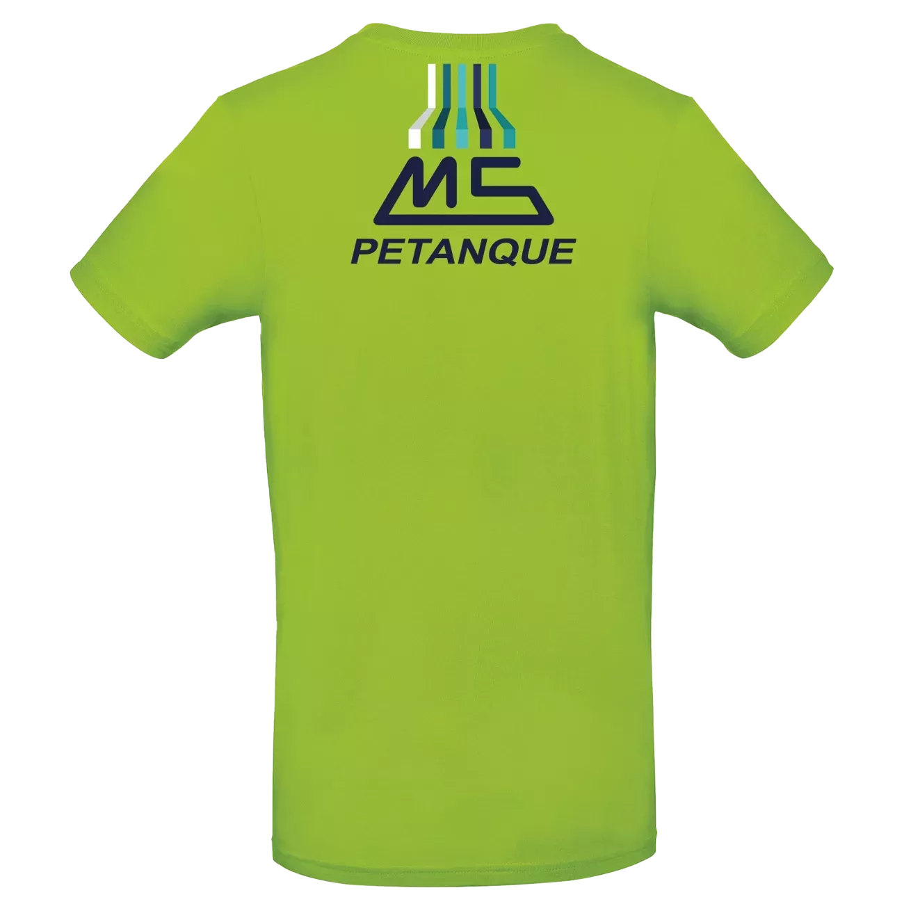 T-shirt MS Pétanque Col Rond Vert